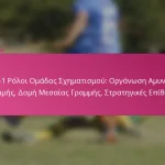 3-2-4-1 Ρόλοι Ομάδας Σχηματισμού: Οργάνωση Αμυντικής Γραμμής, Δομή Μεσαίας Γραμμής, Στρατηγικές Επίθεσης