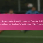3-2-4-1 Σχηματισμός Κύριες Συνεισφορές Παικτών: Επίδραση στην Απόδοση της Ομάδας, Ρόλοι Ηγεσίας, Λήψη Αποφάσεων