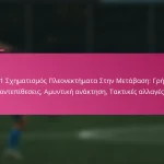 3-2-4-1 Σχηματισμός Πλεονεκτήματα Στην Μετάβαση: Γρήγορες αντεπίθεσεις, Αμυντική ανάκτηση, Τακτικές αλλαγές
