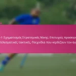 3-2-4-1 Σχηματισμός Στρατηγικές Νίκης: Επιτυχείς προσεγγίσεις, Αποτελεσματικές τακτικές, Παιχνίδια που κερδίζουν τον αγώνα