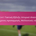 3-2-4-1 Τακτική Εξέλιξη: Ιστορικό πλαίσιο, Σύγχρονες προσαρμογές, Μελλοντικές τάσεις